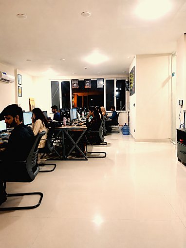 Night shift floor